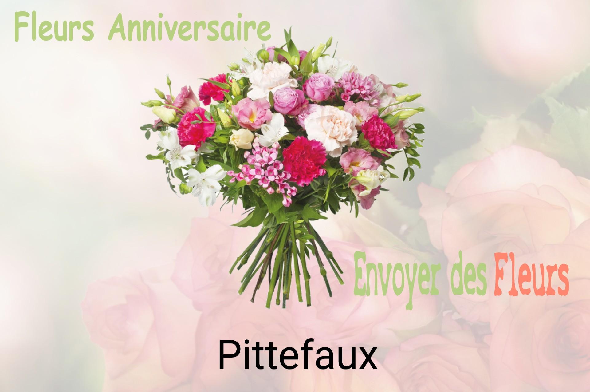 Bouquet de fleurs d’anniversaire livré à Pittefaux